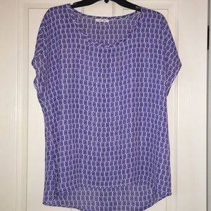 Pleione Cap Sleeve Blouse - Like new!!